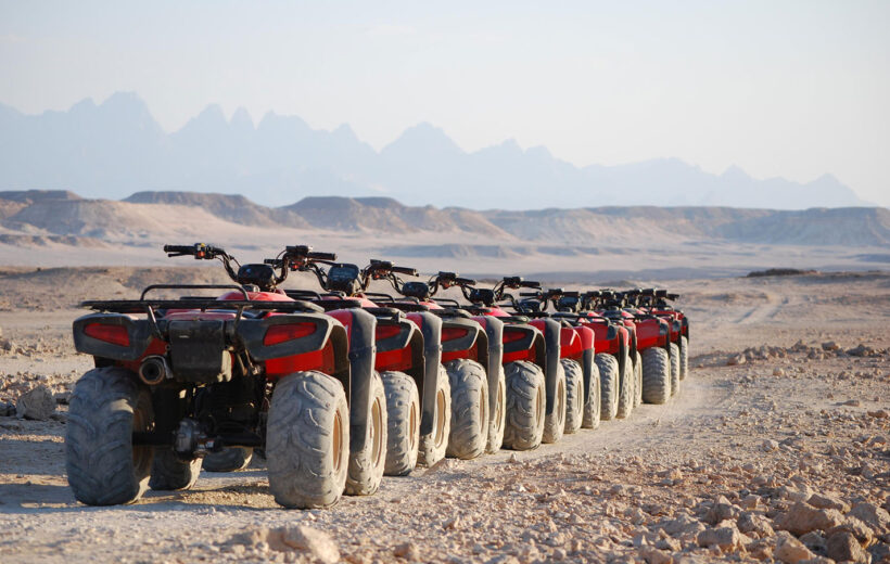 Quad biking with Camel ride & Bedouin dinner